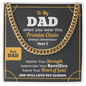 To My Dad Promise Chain Necklace