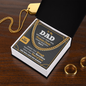 To My Dad Promise Chain Necklace