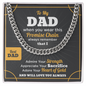 To My Dad Promise Chain Necklace