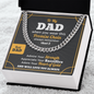 To My Dad Promise Chain Necklace