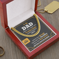 To My Dad Promise Chain Necklace