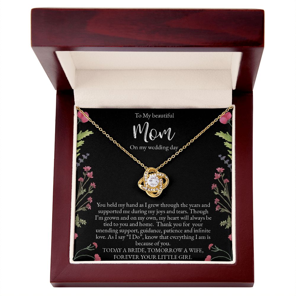 Mother of Bride Necklace Gift from Daughter on her wedding day