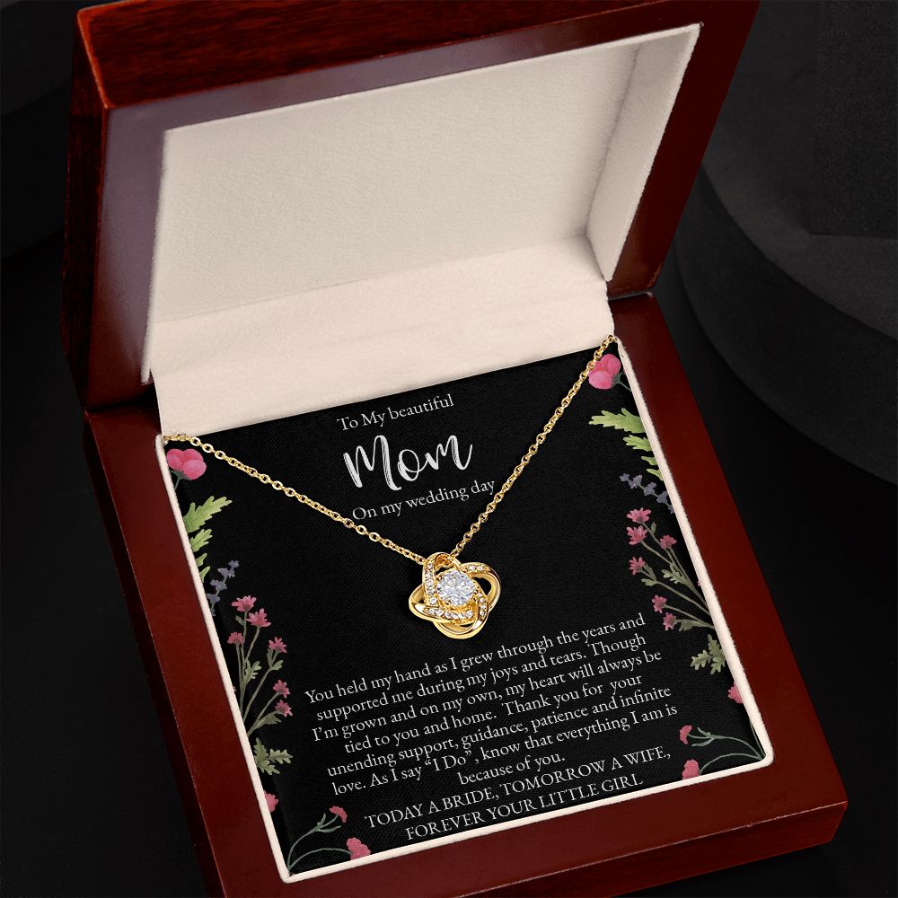Mother of Bride Necklace Gift from Daughter on her wedding day