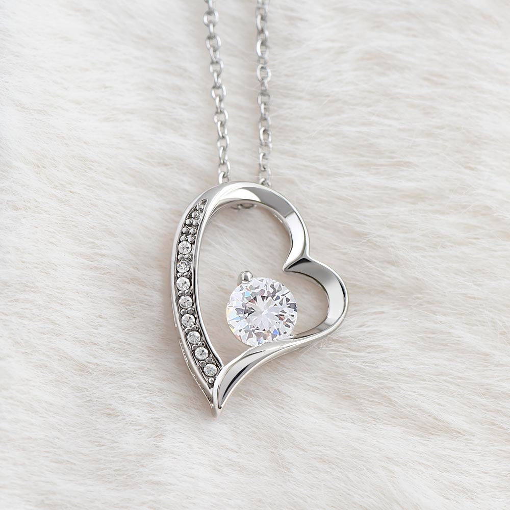 To My Soulmate Forever Love Necklace - Sweetheart | Valentines Gift for Wife, Girlfriend, Fiancée, Anniversary Necklace, Birthday Gift