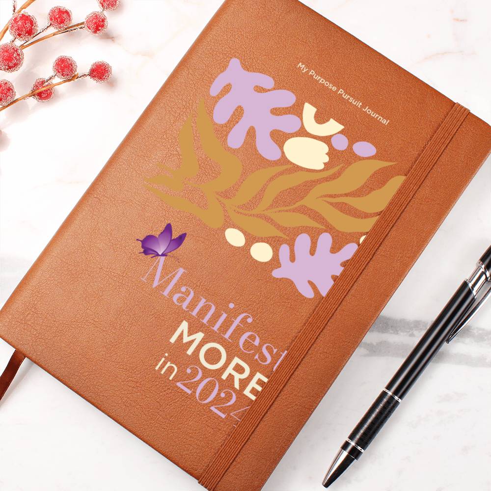Manifest More 2024 Journal - New Year 2024 Purpose | Intentions | Goals | Dreams | To-Do List