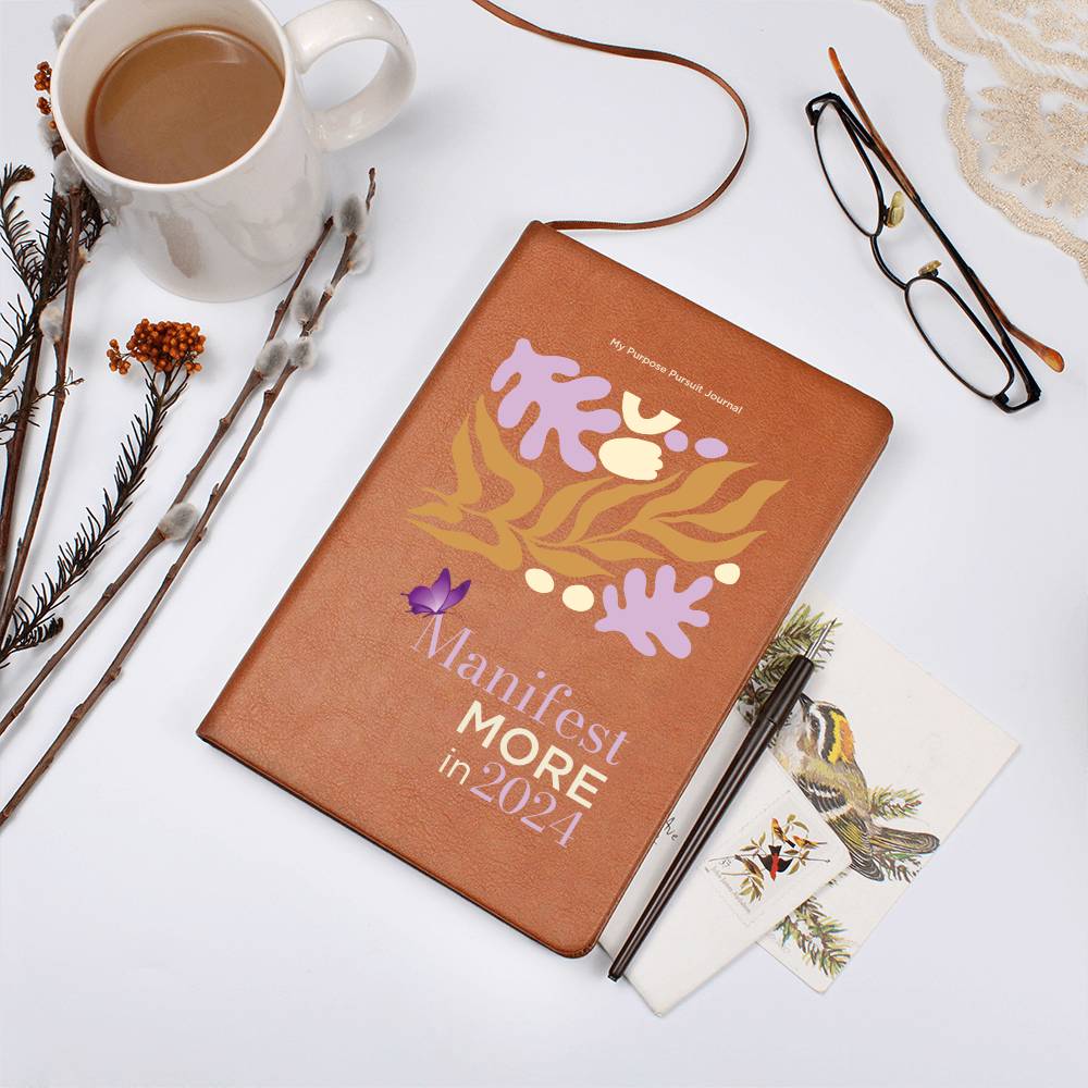 Manifest More 2024 Journal - New Year 2024 Purpose | Intentions | Goals | Dreams | To-Do List