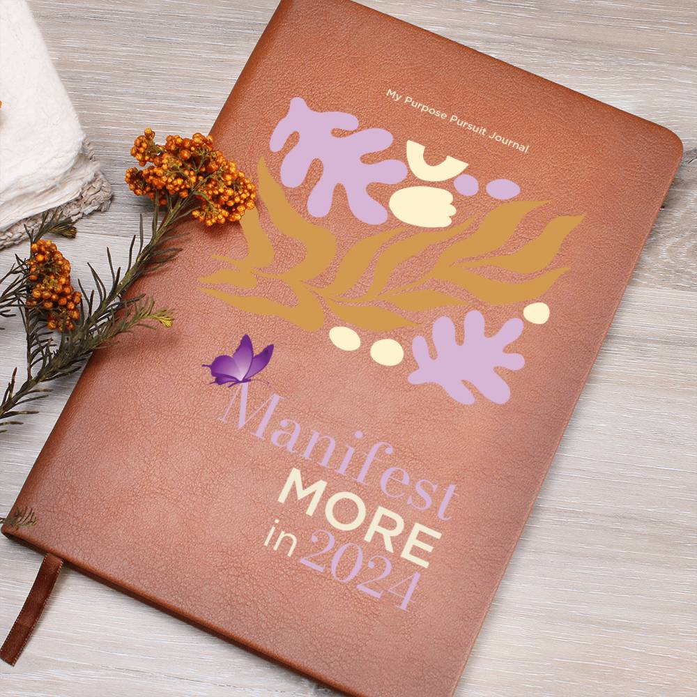 Manifest More 2024 Journal - New Year 2024 Purpose | Intentions | Goals | Dreams | To-Do List