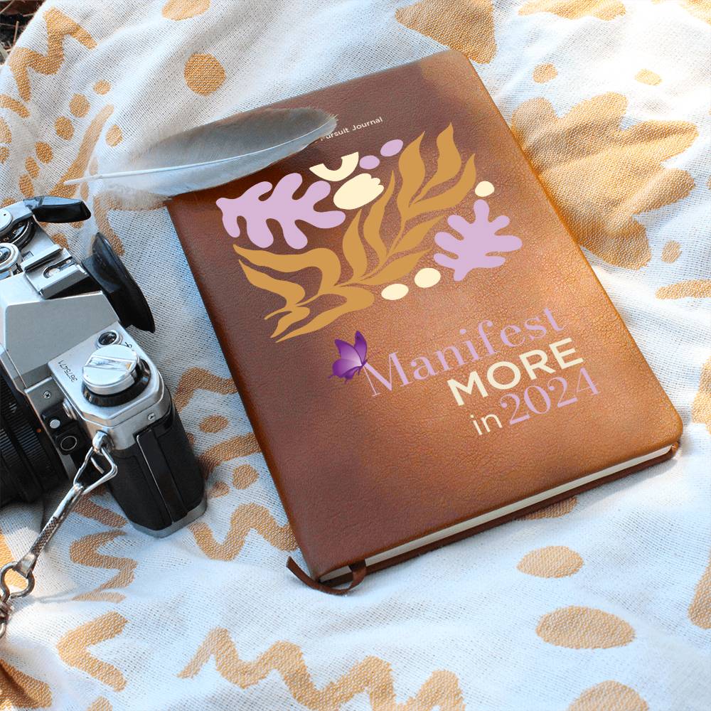 Manifest More 2024 Journal - New Year 2024 Purpose | Intentions | Goals | Dreams | To-Do List