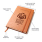 Score More 2024 Vegan Leather Journal or Play Book For the Soccer Athlete
