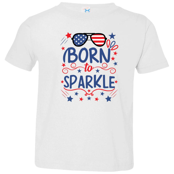 Born to Sparkle - 3321 Toddler Jersey T-Shirt