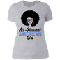 All-Natural American Girl - NL3900 Ladies' Boyfriend T-Shirt