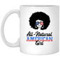 All-Natural American Girl - 11 oz. White Mug