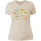 Girls Just Wanna Have Fundamental Human Rights, Fitted Rights Shirt for Women, Choice T-Shirt (NL3900) OT-Wave