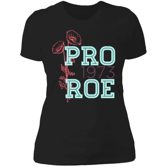 Best Floral Fitted Pro 1973 Roe T-Shirt - Choice Tee (NL3900)