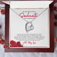 To My Soulmate Sweetheart Forever Love Necklace