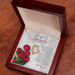 To My Soulmate Forever Love Necklace - Sweetheart  | Valentines Gift for Wife Girlfriend Fiancée, Anniversary Necklace, Birthday Gift - Madelyn