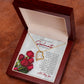 To My Soulmate Forever Love Necklace - Sweetheart  | Valentines Gift for Wife Girlfriend Fiancée, Anniversary Necklace, Birthday Gift - Holiday
