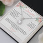 Daughter Wedding Day Eternal Hope Necklace - White Message Card
