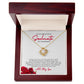 To My Soulmate Sweetheart Love Knot Necklace