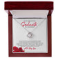 To My Soulmate Sweetheart Love Knot Necklace