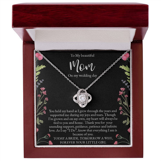 Mother of Bride Necklace Gift from Daughter on her wedding day