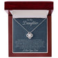 Love Lock Necklace to Daughter from Dad