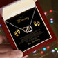 Baby Feet Jewelry Necklace to Mommy To Be Gifts - For 1st Time Mom - To My Mommy Necklace Baby Bump - Gifts For Pregnant Women Mom To Be (gold/black card)