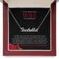 To My Wife Sweetheart Custom Name Necklace