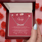 To My Wonderful Wife Custom Name Necklace - Valentine's Day Gift for Wife