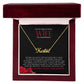 To My Wife Sweetheart Custom Name Necklace