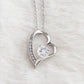 To My Soulmate Forever Love Necklace - Sweetheart  | Valentines Gift for Wife, Girlfriend, Fiancée, Anniversary Necklace, Birthday Gift