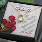 To My Soulmate Forever Love Necklace - Sweetheart  | Valentines Gift for Wife Girlfriend Fiancée, Anniversary Necklace, Birthday Gift - Holiday